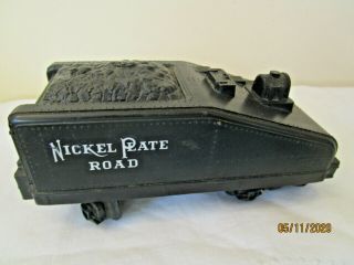 Lionel O Scale Nickel Plate Road Coal Tender