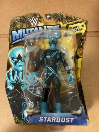 Wwe Wrestling Mutants Stardust Action Figure [glow - In - The - Dark] Rare Cody Rhodes