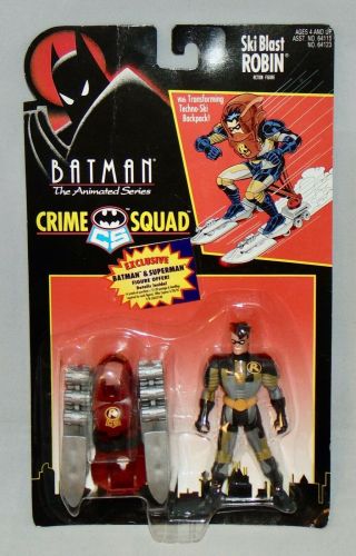 1995 Kenner Batman Animated Series Ski Blast Robin Action Figure
