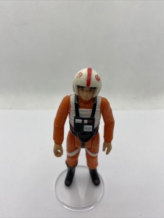 Star Wars Vintage Figure Luke Skywalker X - Wing Pilot (gmfgi 1978) With Stand