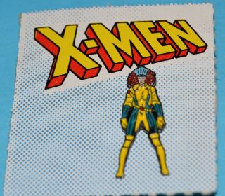X - Men Rogue Metal Pin Figure Collectible Marvel Comic Argentina Rare Edition