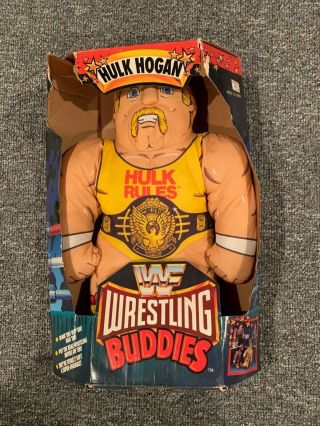 1990 Wwf Wrestling Buddies Hulk Hogan Tonka Wwe