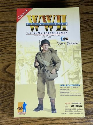 Dragon Wwii 1/6 Gear,  35th Infantry Division Private " Steve Hartman " France 1944
