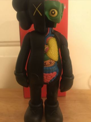 BRIAN DONNELLEY ART KAWS 16 (FAKE) COMPANIAN BLACK DISSECTED FIGURE 3