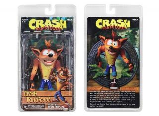 Crash Bandicoot Crash Action Figure By Neca