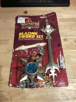 Vintage Bandai Popy Godaikin Matchbox Voltron Golion Chogokin Blazing Sword Set