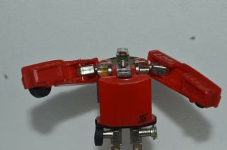 1984 Bandai MR - 42 SKYLINE ROBO Red Color Go - Bots Transformer Made In Japan 2