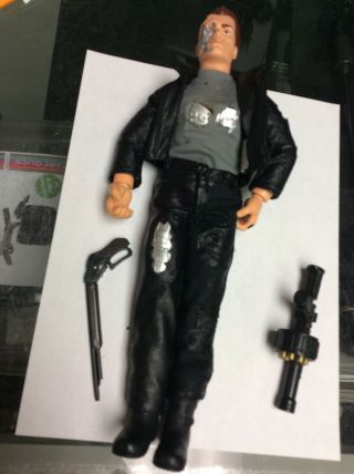 1997 Kenner Terminator 2 3 - D T - 800 Figure 12 Inch Doll T2 Arnold Schwarzenegger