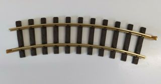 Lgb 1100 (11000) G Scale Curved Brass Track 30° 600mm