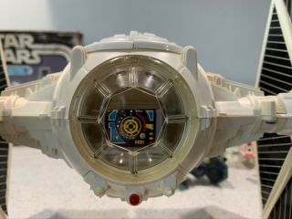 Vtg 78 Star Wars Kenner White Imperial Tie Fighter & Extra Wings