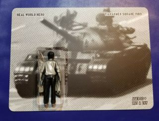 Real World Hero Tank Man Tiananmen Square Protester Ryca Art Dke Toy Figure 1989