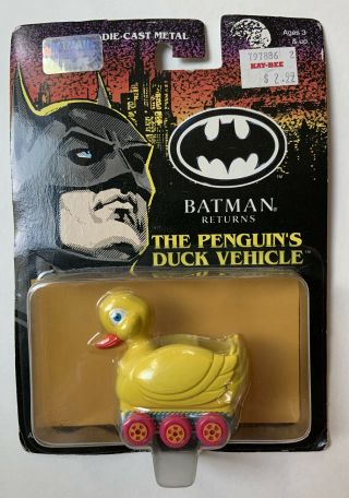 Batman Returns The Penguin’s Duck Vehicle Die Cast Metal Ertl