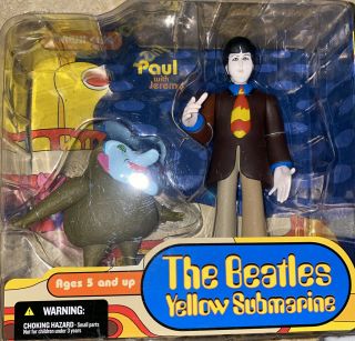 Mcfarlane Figure,  2004,  " The Beatles ",  Yellow Submarine,  Paul With Jeremy