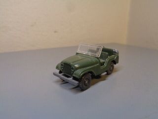 Wiking Germany Vintage Willlys Jeep Ho Scale Nmint