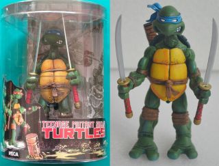 Neca Tmnt Teenage Mutant Ninja Turtles Leonardo Color Headband Action Figure