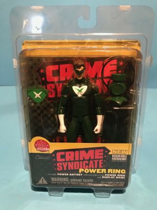 Dc Direct Crime Syndicate Power Ring Action Figure Nm