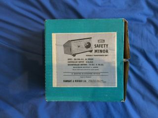 Hammant & Morgan Safety Minor Power Contol Unit Boxed With Instructions & Wires