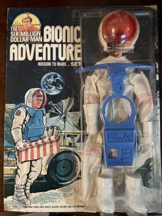 Kenner The Six Million Dollar Man Bionic Adventure Mission To Mars Set