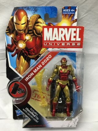 Marvel Universe Series 2 Iron Man Avengers 3.  75 " Action Figure 033