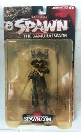 Dark Ages Spawn Samurai Wars Lotus Angel Warrior Mcfarlane Toys Figure A156