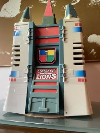 Vintage 1984 Voltron Castle Of Lions Panosh Place Playset W/key 95 Complete