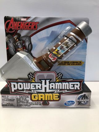 Avengers Thor Power Hammer Game Mib Marvel Comics Mjolnir Hasbro Roleplaying Toy