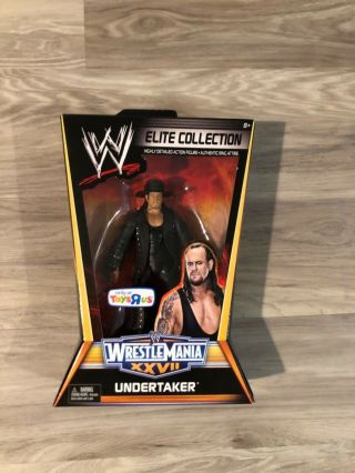 Wwe Elite Undertaker Wrestlemania 27 Tru Exclusive Rare