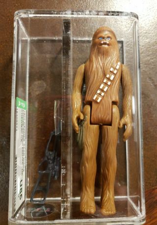 Vintage 1977 Kenner Star Wars Chewbacca Afa 85 Nm,