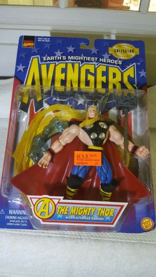 Toy Biz & Loose Marvel Avengers The Mighty Thor Collector Editions 1997
