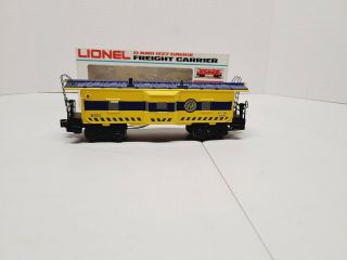 Vintage Lionel Virginian Caboose 6401 Yellow O Gauge Train Freight Car 6 - 6401