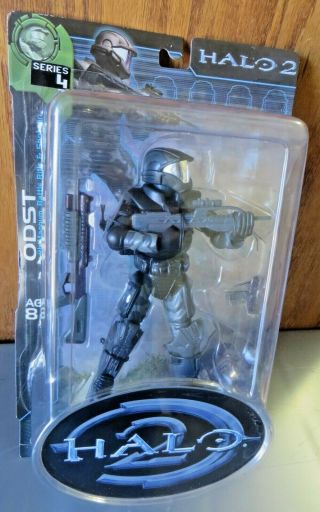 Halo 2 Series 4 Odst Action Figure Joyride Studios Rare