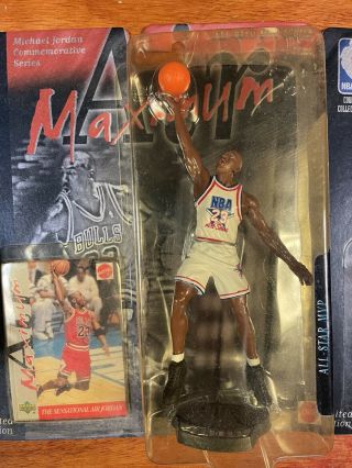1999 Michael Jordan Air Maximum All - Star Mvp Series Nba Limited Edition Figure