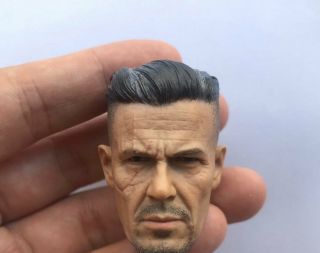 1/6th Deadpool 2 Cable Europe And America Calm Version Head Carving Model