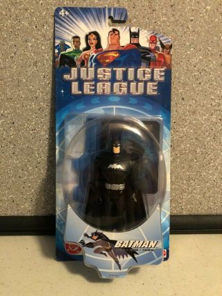 2003 Dc Justice League Animated Series Batman In Black Suit Action Figure Mip