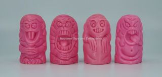 Real Ghostbusters Pink Brain Blaster Ghost Set Of 4 Figures Accessories Kenner