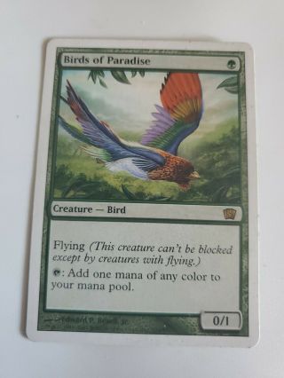 Birds Of Paradise - 8th - Magic The Gathering - Mtg