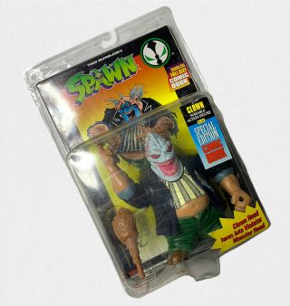 Spawn 1994 Todd Toys Clown Ultra Action Figure Mcfarlane Vtg Moc Violator Head