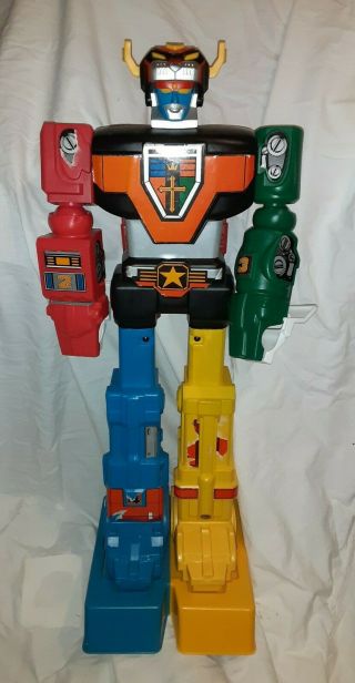 Voltron 25 " Giant Commander Robot Toy 1984 Ljn Toys No Remote,  As - Is