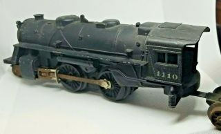 Vintage Post War Lionel O Scale Die Cast Metal 2 - 4 - 2 1110 Steam Locomotive