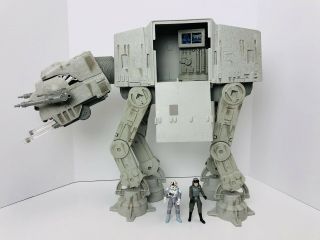 1997 Star Wars Imperial Electronic At - At Walker & Two Figures.  Great