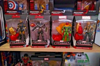 Marvel Legends Hulkbuster Baf Series Iron Man,  War Machine,  Vision & Valkyrie