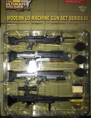Ultimate Soldier: Modern Us Machine Gun Set Series Iii (2006)