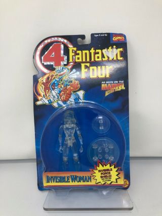 Toybiz - Fantastic Four 4 Animated Series - Invisible Woman Action Figure