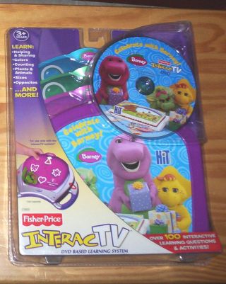 Fisher Price Interactv Interactive Dvd Celebrate With Barney