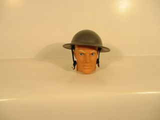 Gi Joe Wwii British Royal Marine Commando Helmet For 1/6 12 " 21st Es Sotw Dragon