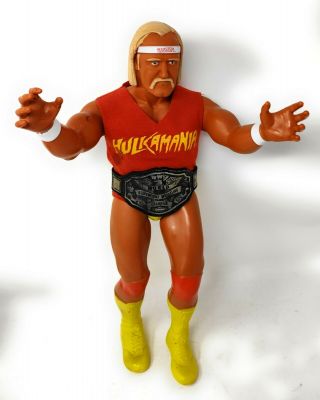 Vintage 1985 Wwf Wrestling Superstars Hulk Hogan 16 " Action Figure Ljn Titan