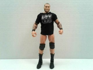 Wwe Mattel Randy Orton W/ Evolution Shirt Elite Wrestling Figure 7 " 2011