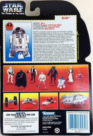 Kenner Star Wars Power of the Force - R2 - D2 2