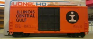 Lionel Ho Scale 8711 Illinois Central Gulf Hi Cube Boxcar Ob 1970s