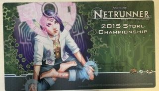 Android Netrunner Lcg 2015 Store Championship Kit Playmat